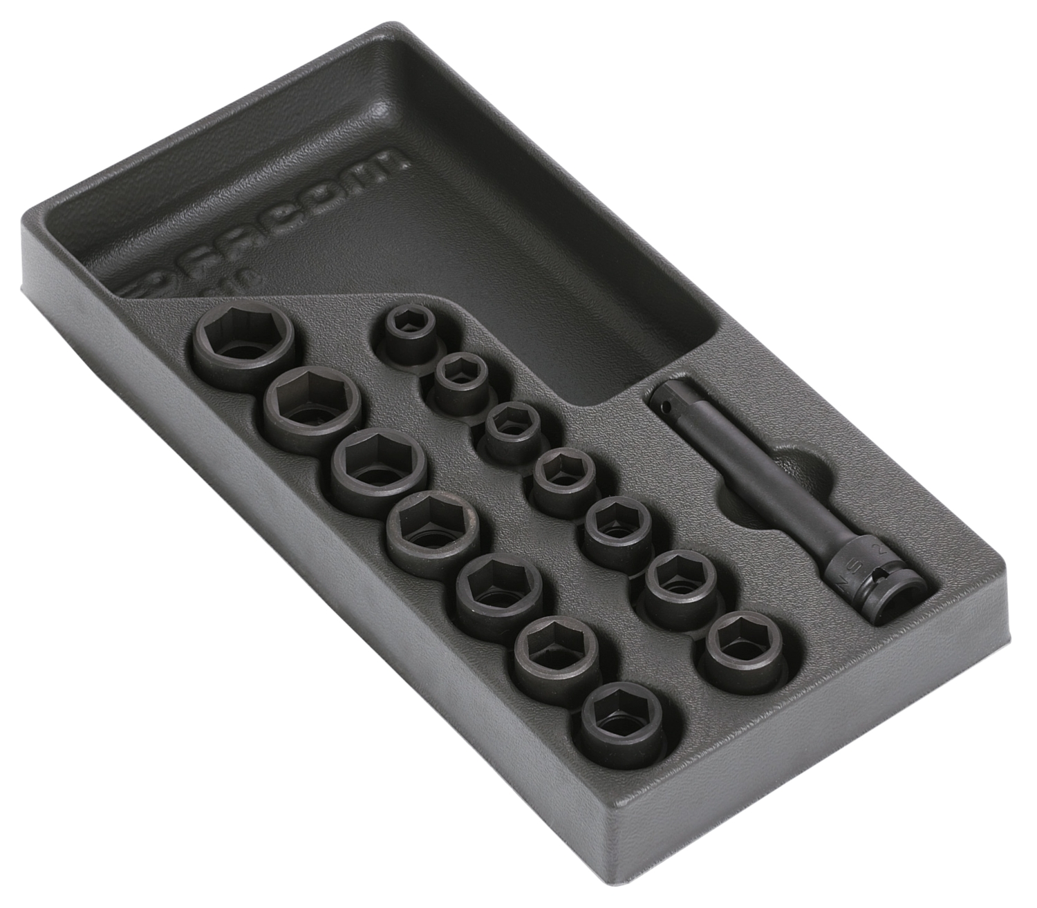 Module de douilles impact 1/2" 6 pans métriques - 11 - 24 mm MOD.NS1 Facom