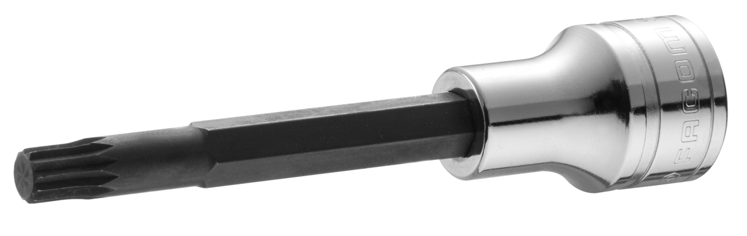  Douille tournevis 1/2" embout long à denture multiple 22,8 mm SV.8LB 