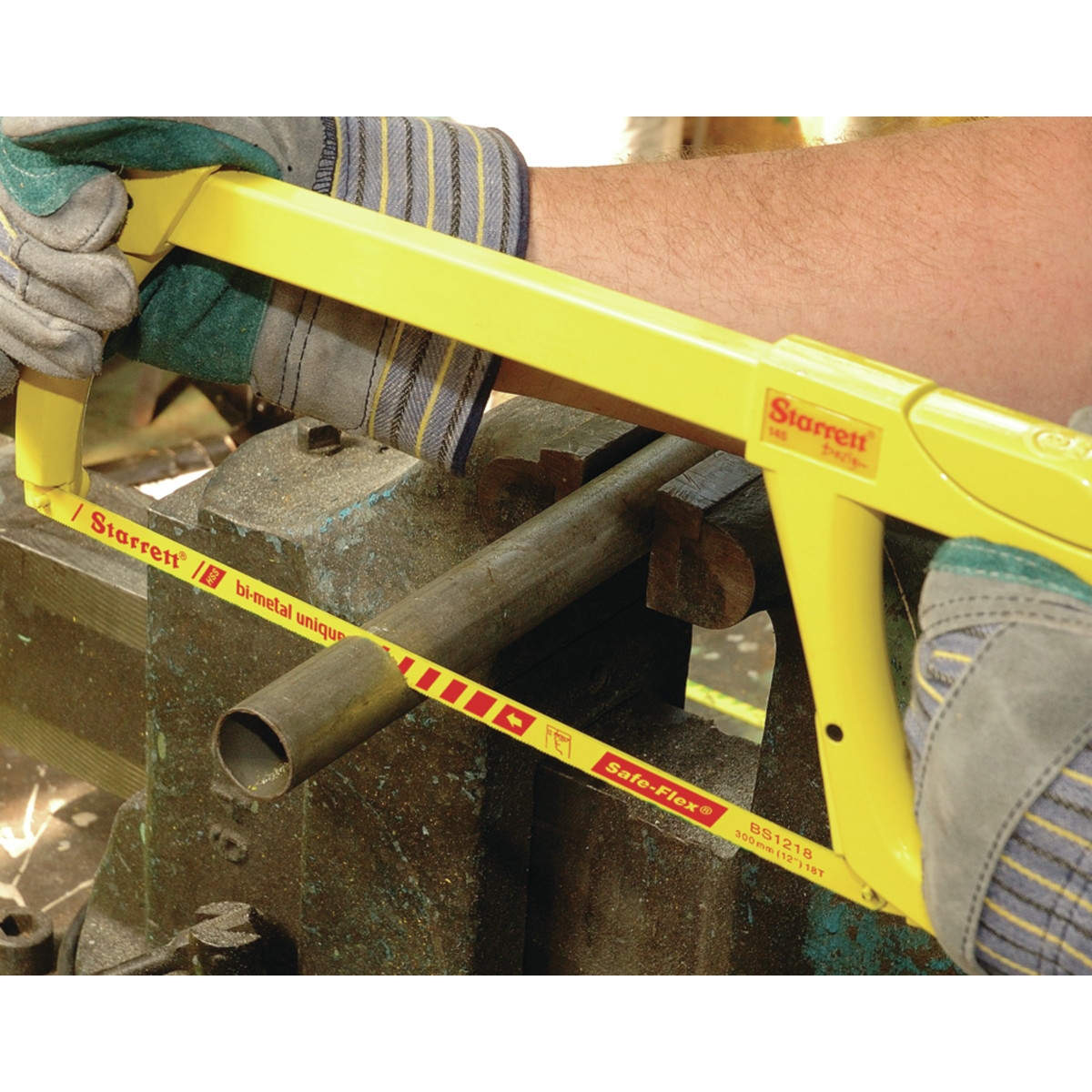 Etui de 10 lames scie à main bimétal 10 dents Starrett