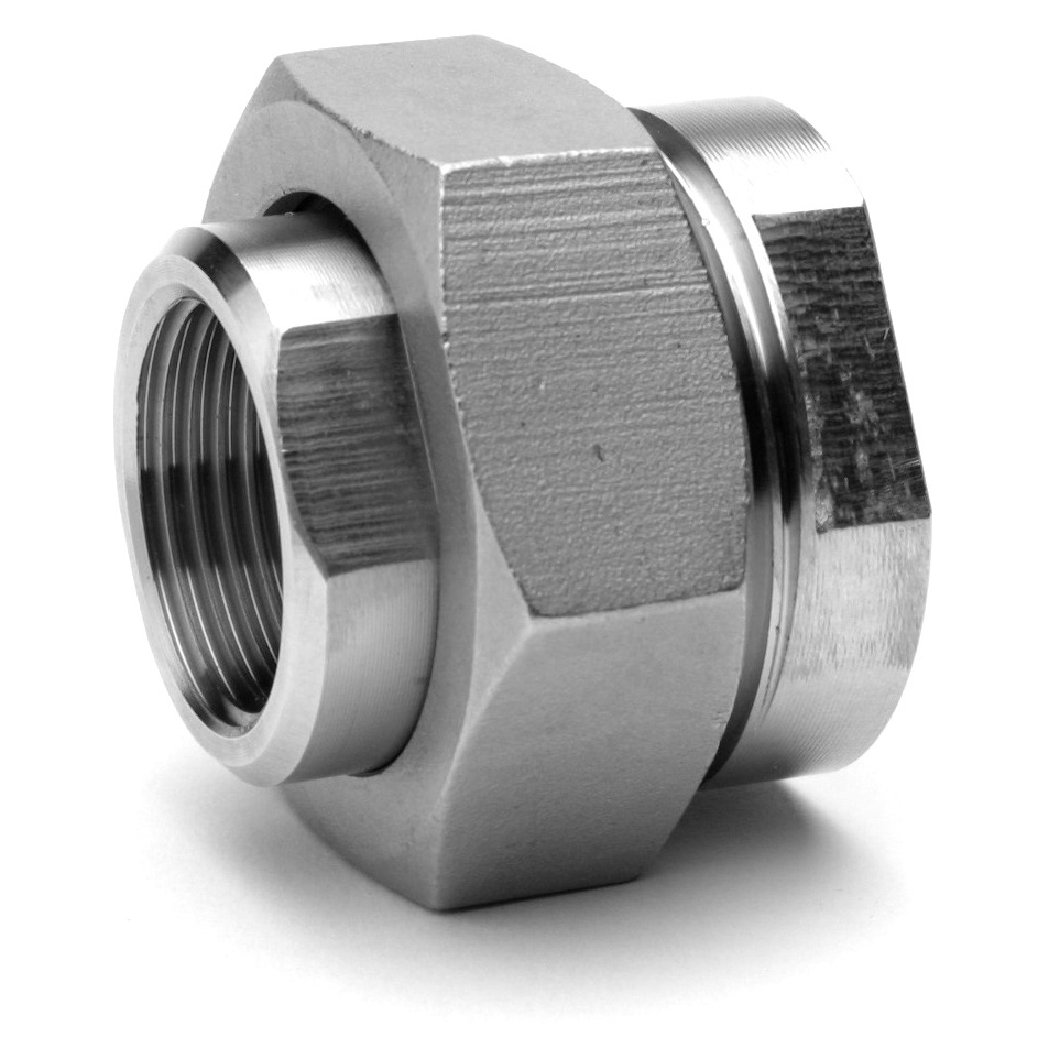 Raccord union 3 pièces inox 316 FF - Fig 90N