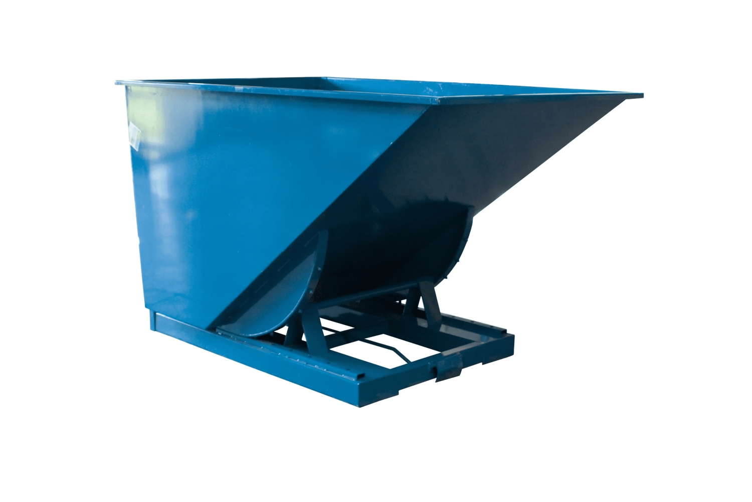 Benne auto-basculante pour chariot élévateur