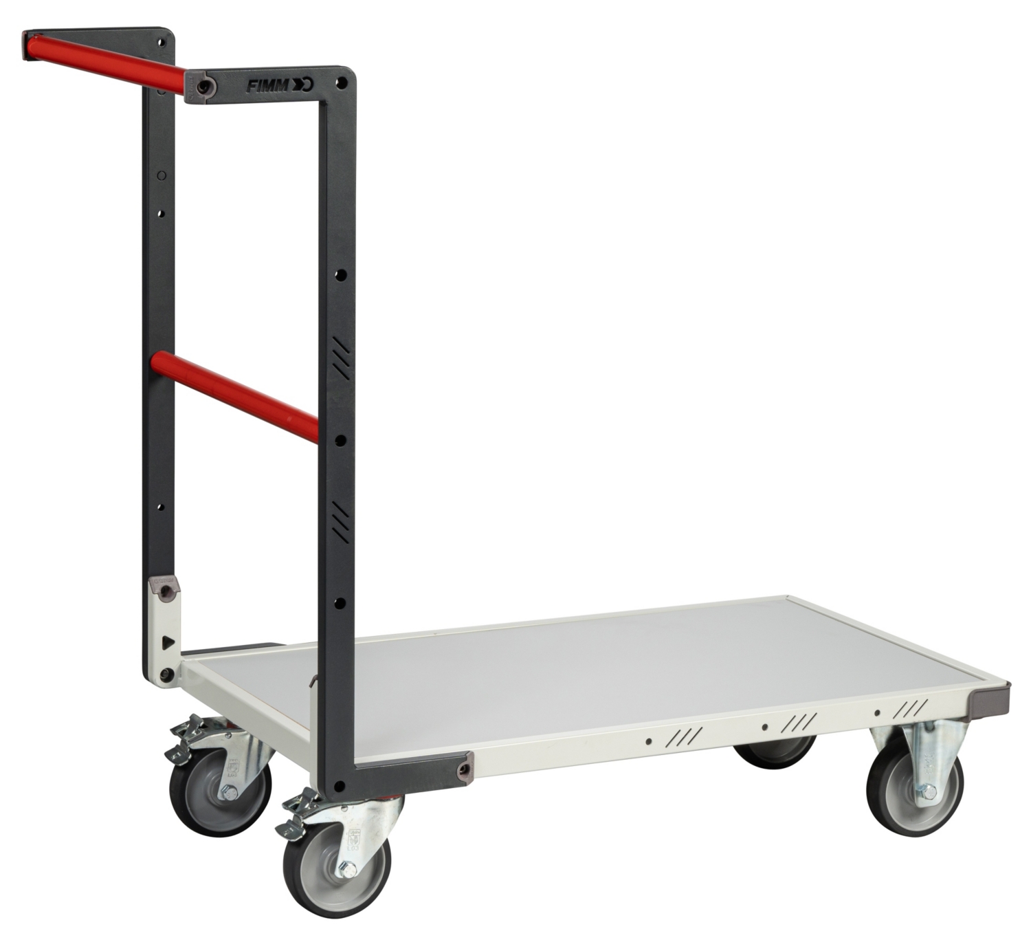 Chariot conception Flat-Pack plateau mélaminé Fimm