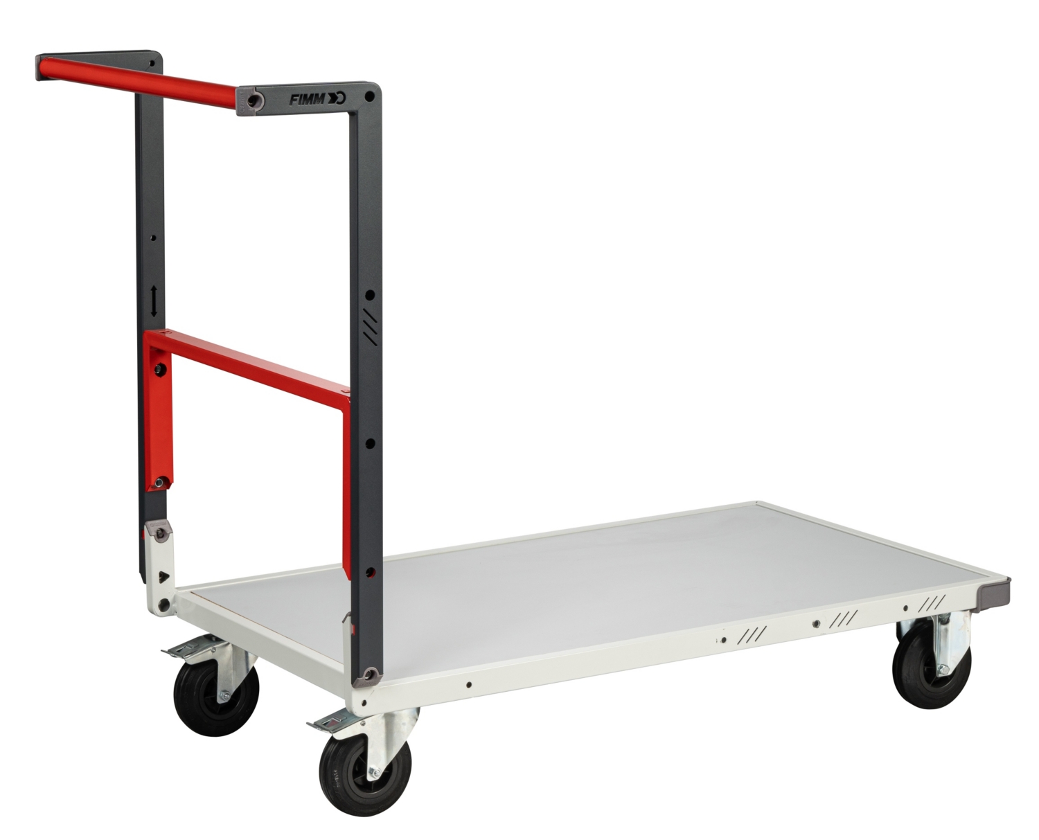 Chariot conception Flat-Pack plateau mélaminé 1000 x 600 mm Fimm