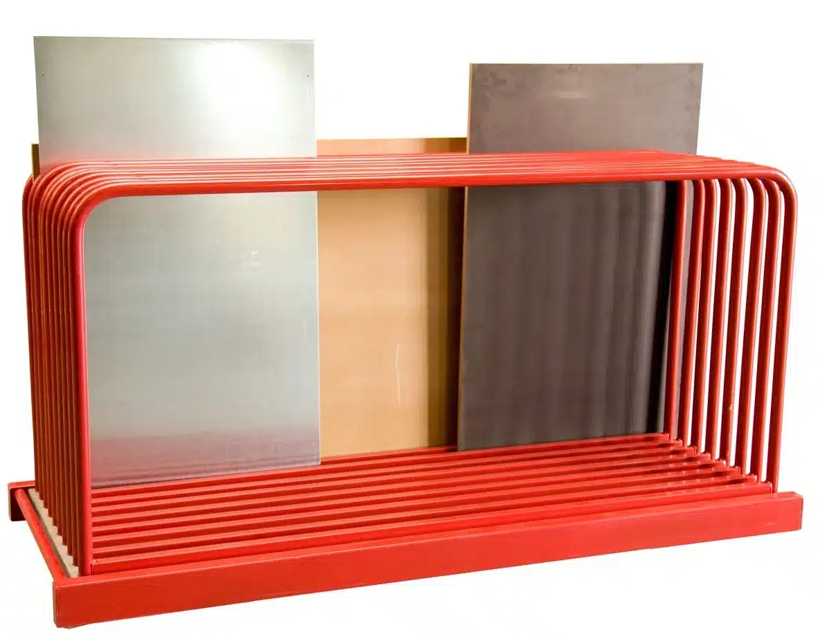 Rack à panneaux avec ridelles amovibles