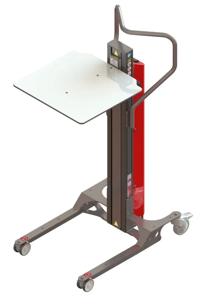 Gerbeur Astair à levée électrique avec plateau 60 kg