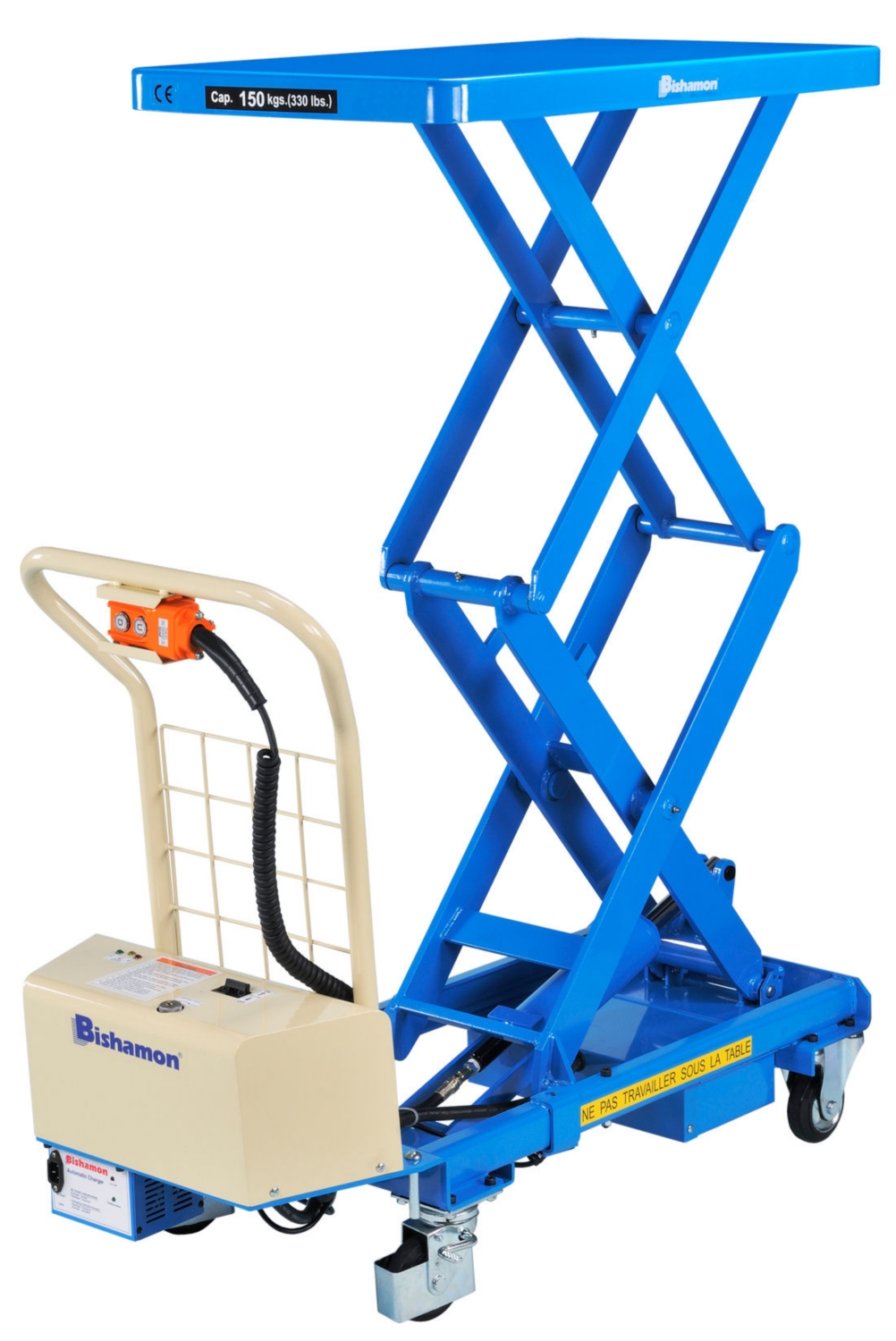 Table élévatrice électrique doubles ciseaux Bishamon 500 kg Fimm