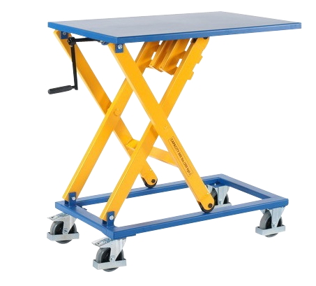 Table élévatrice manuelle simple ciseaux 950 x 600 Fimm