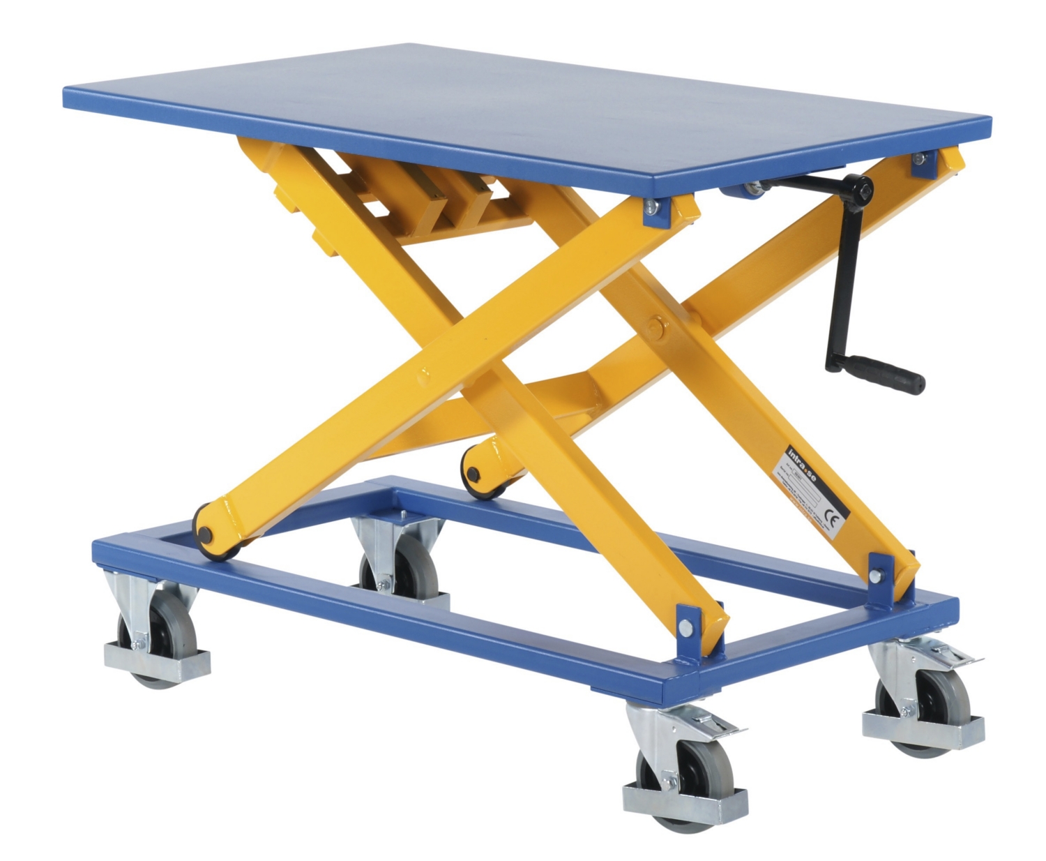 Table élévatrice manuelle simple ciseaux 950 x 600 Fimm