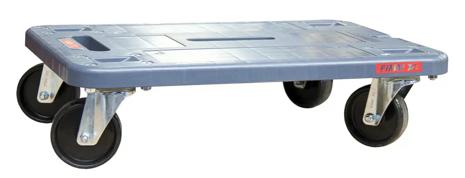 Plateau roulant en polypropylène