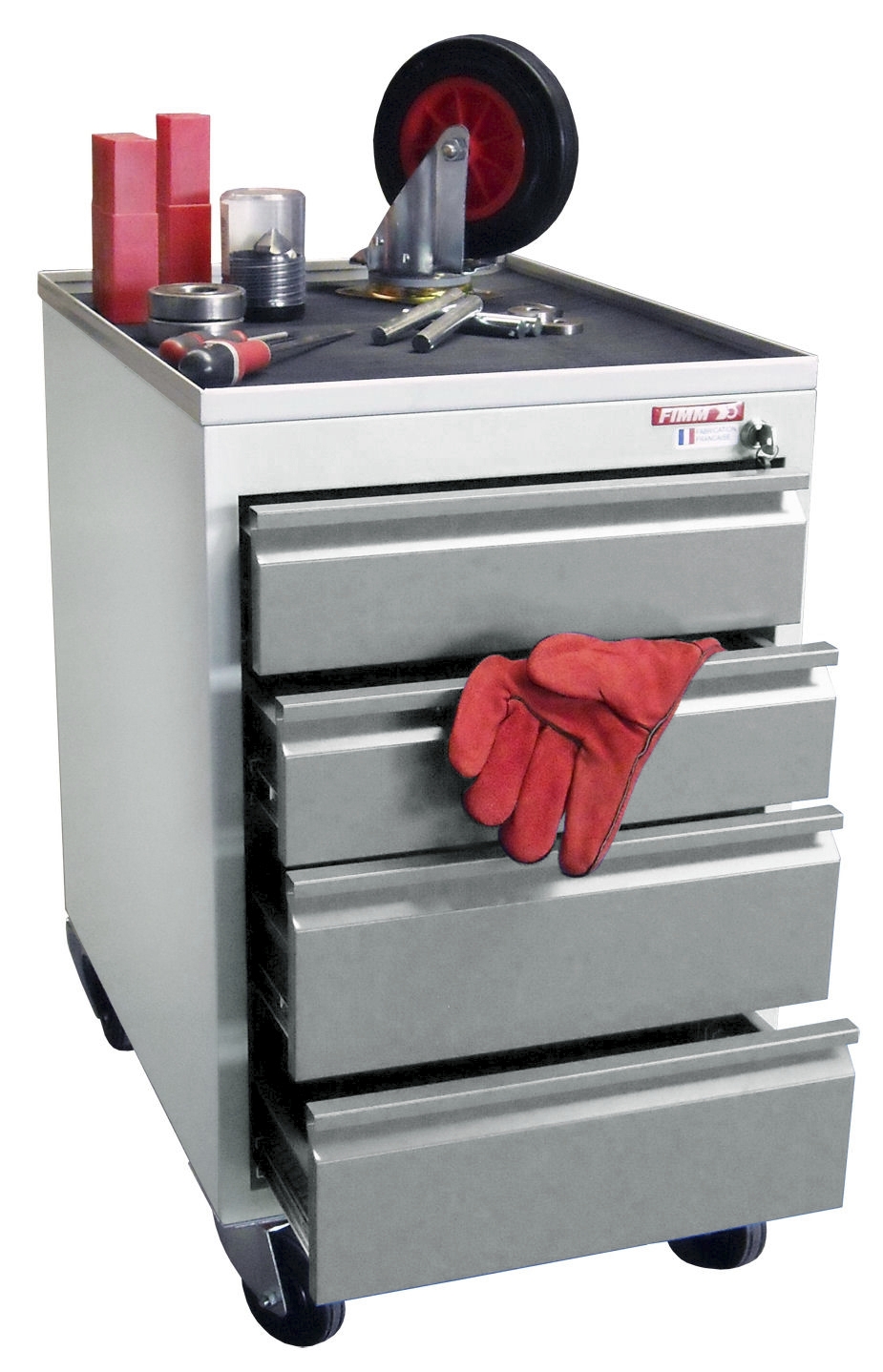 Caisson mobile monté 250 kg Fimm