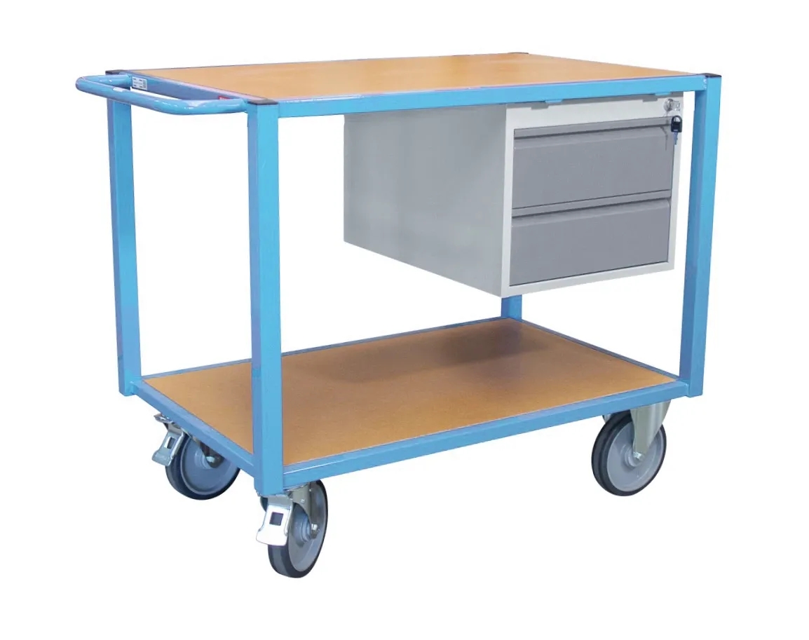 Servante établi avec 2 tiroirs