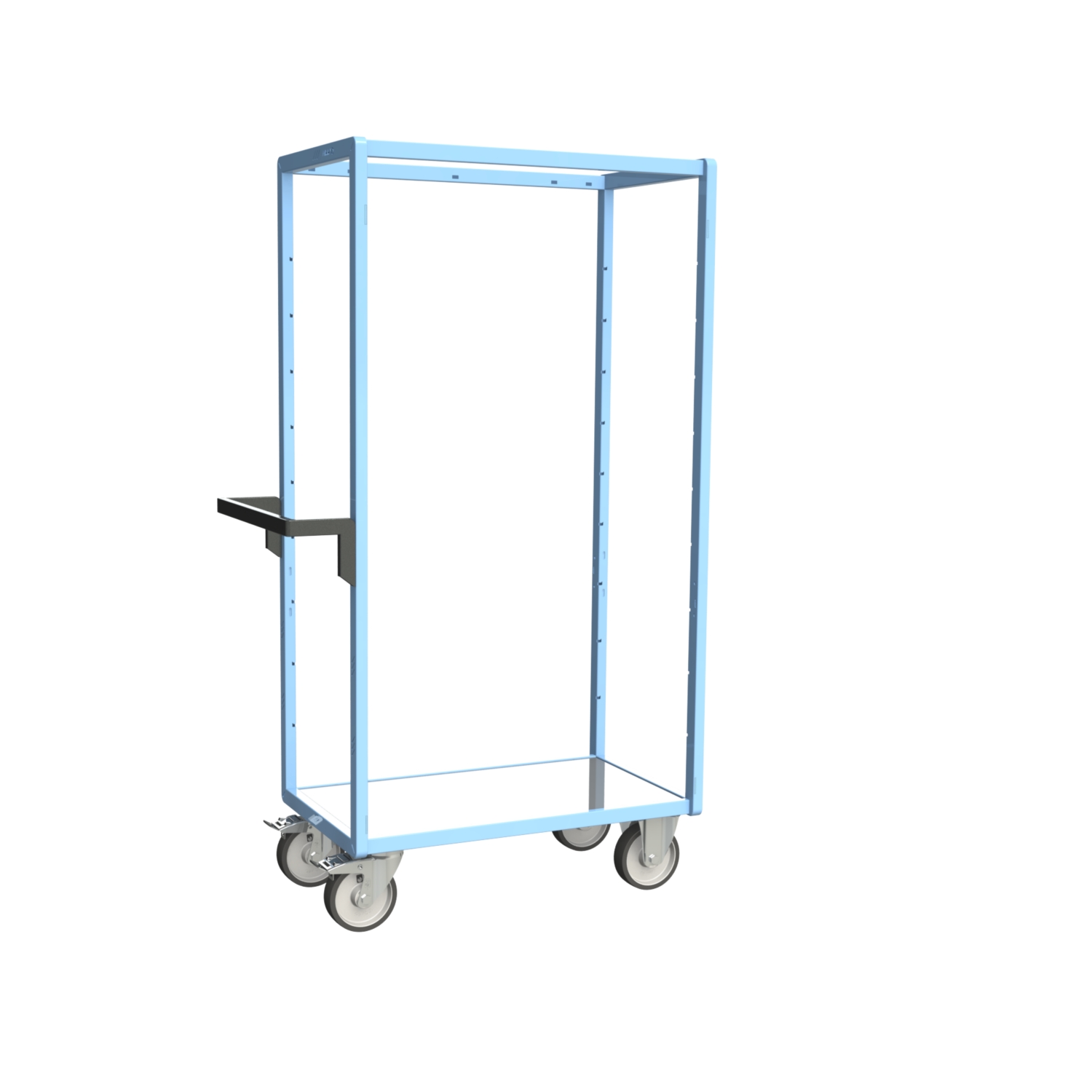 Servante multi-niveaux montée plateau tôle galvanisé 250 kg Fimm