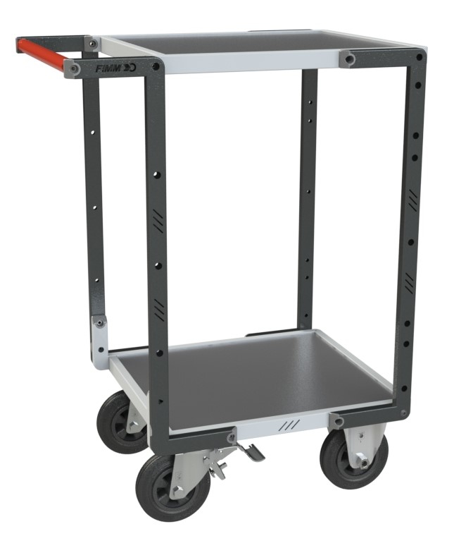 Servante plateau tôle 550 x 500 mm Fimm