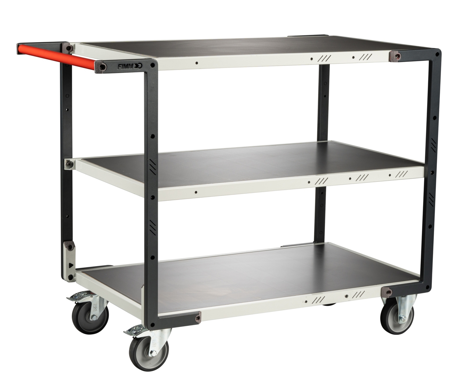 Servante montée 1000 x 600 mm 250 kg roues TPE montée Fimm