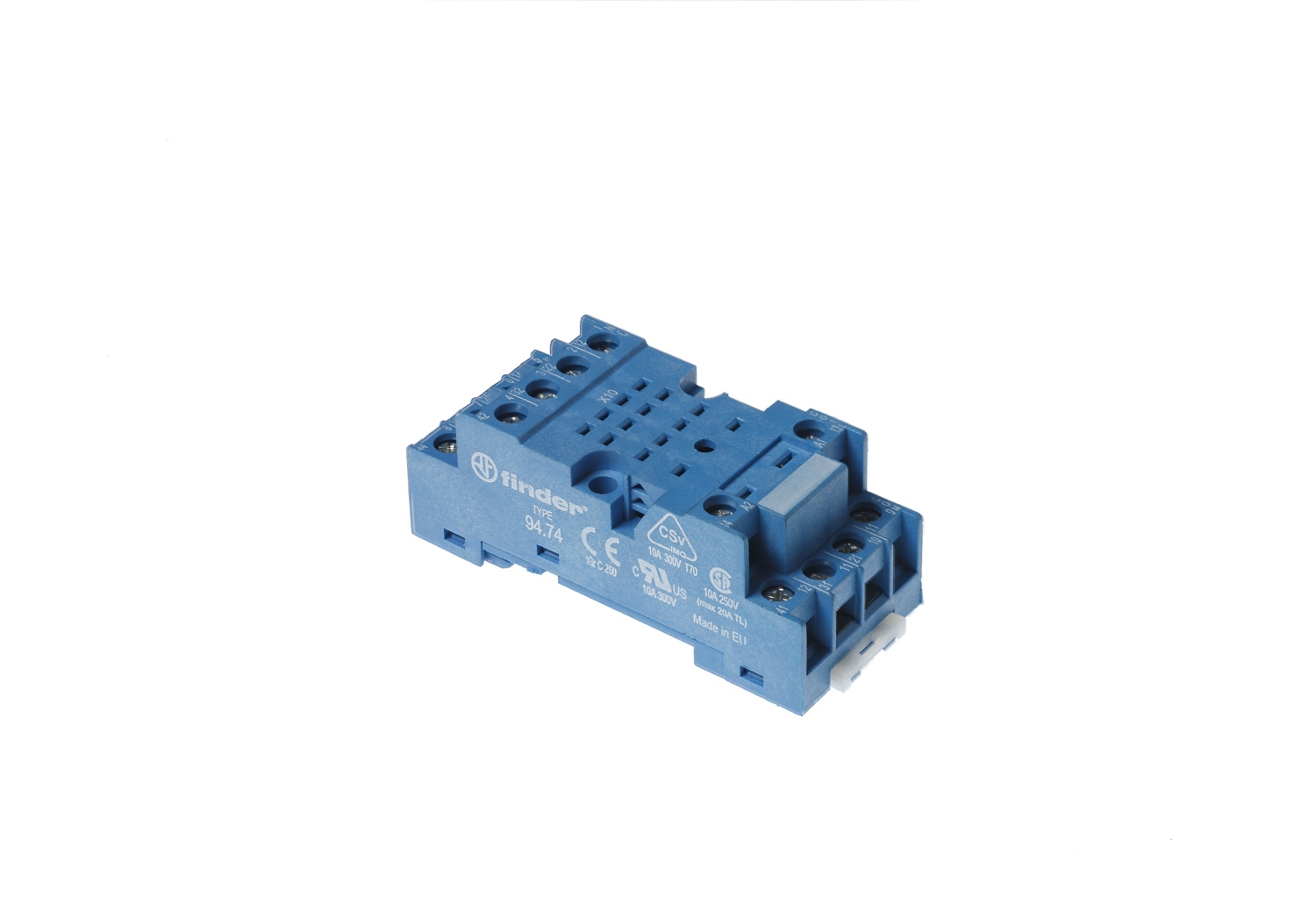 Support métal pour relais 55 et 85 Finder
