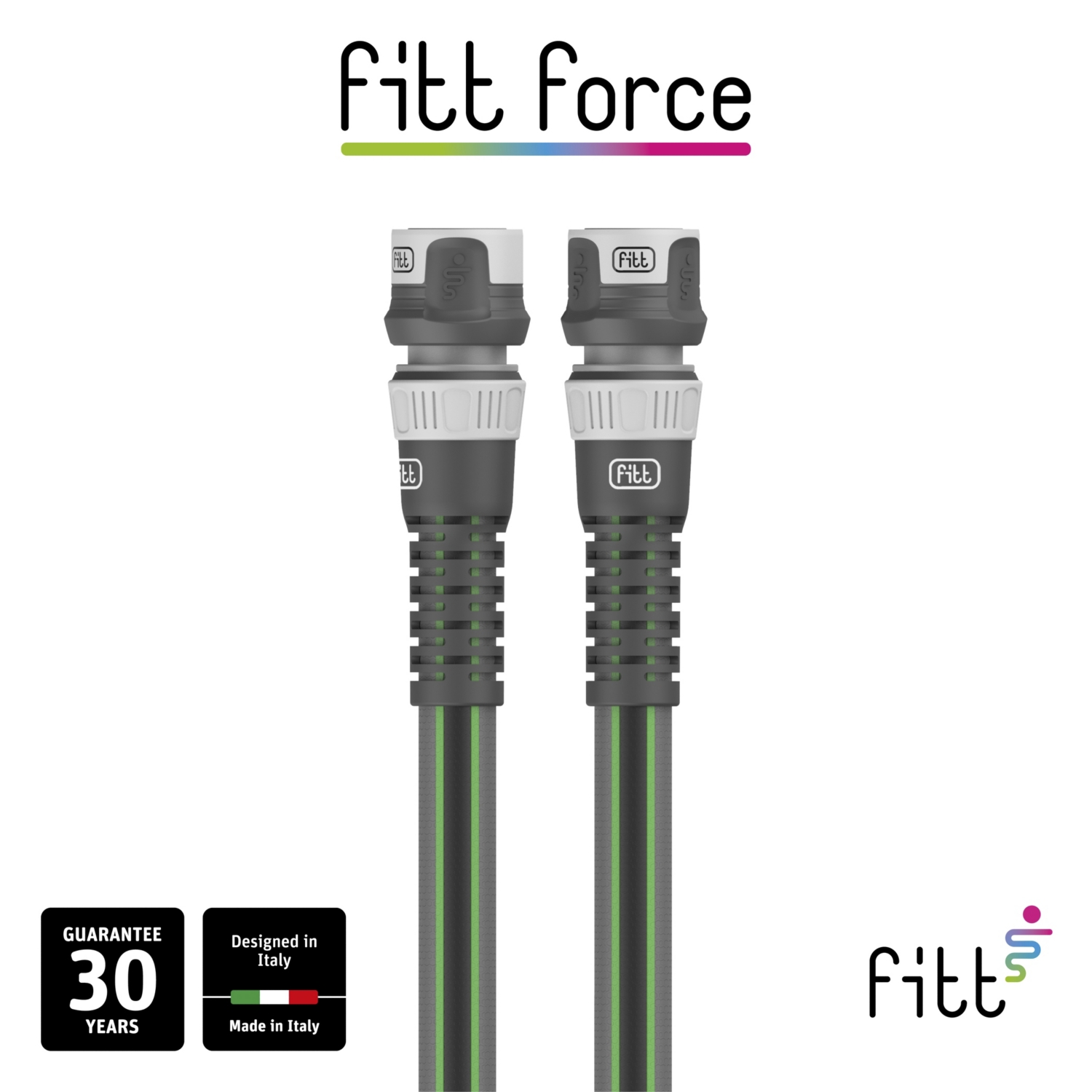 Kit Tuyau Force/Aquastop revêtement technologie a haute tenacite gris Fitt