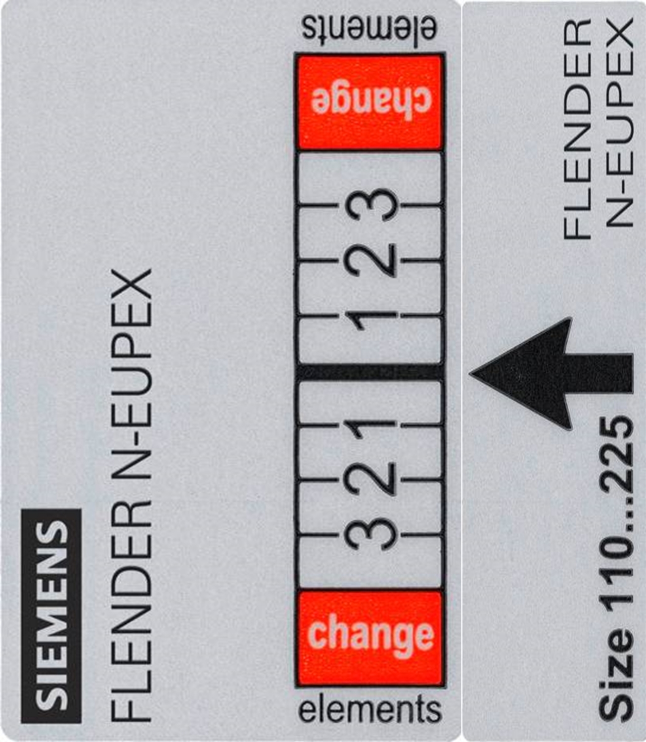 Indicateurs d'usure pour Accouplements N-EUPEX Flender