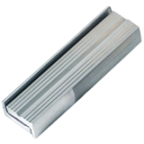  Mors magnétiques 160 mm en aluminium X 2 