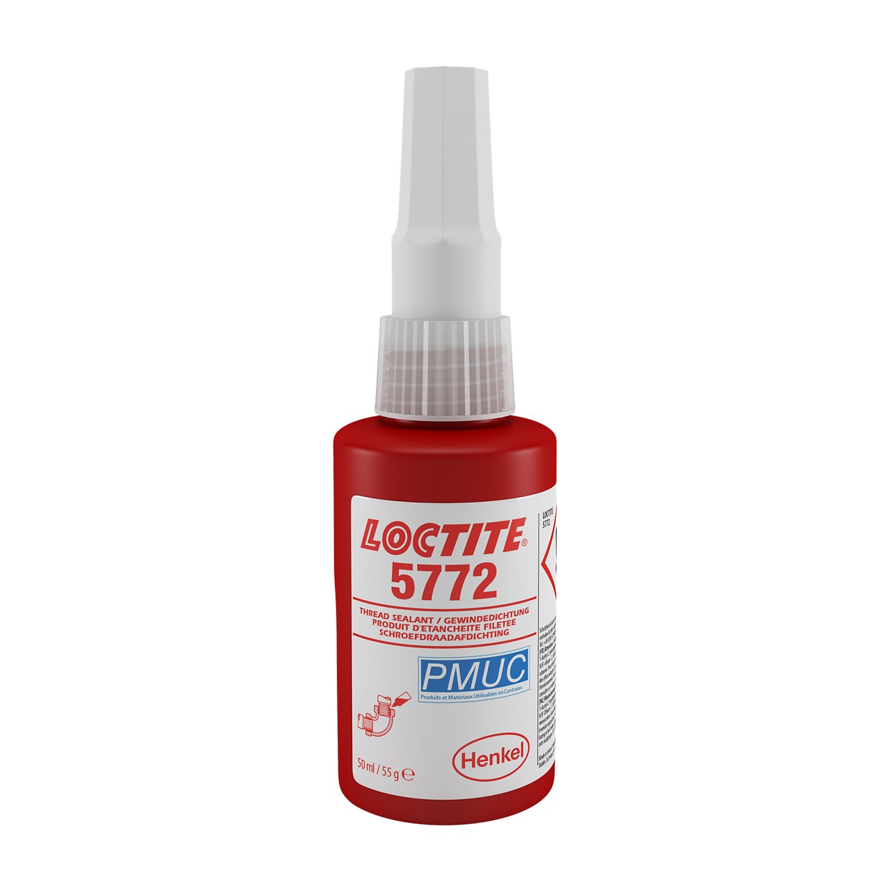 Produit d'étanchéité raccords filetés 5772 PMUC Loctite