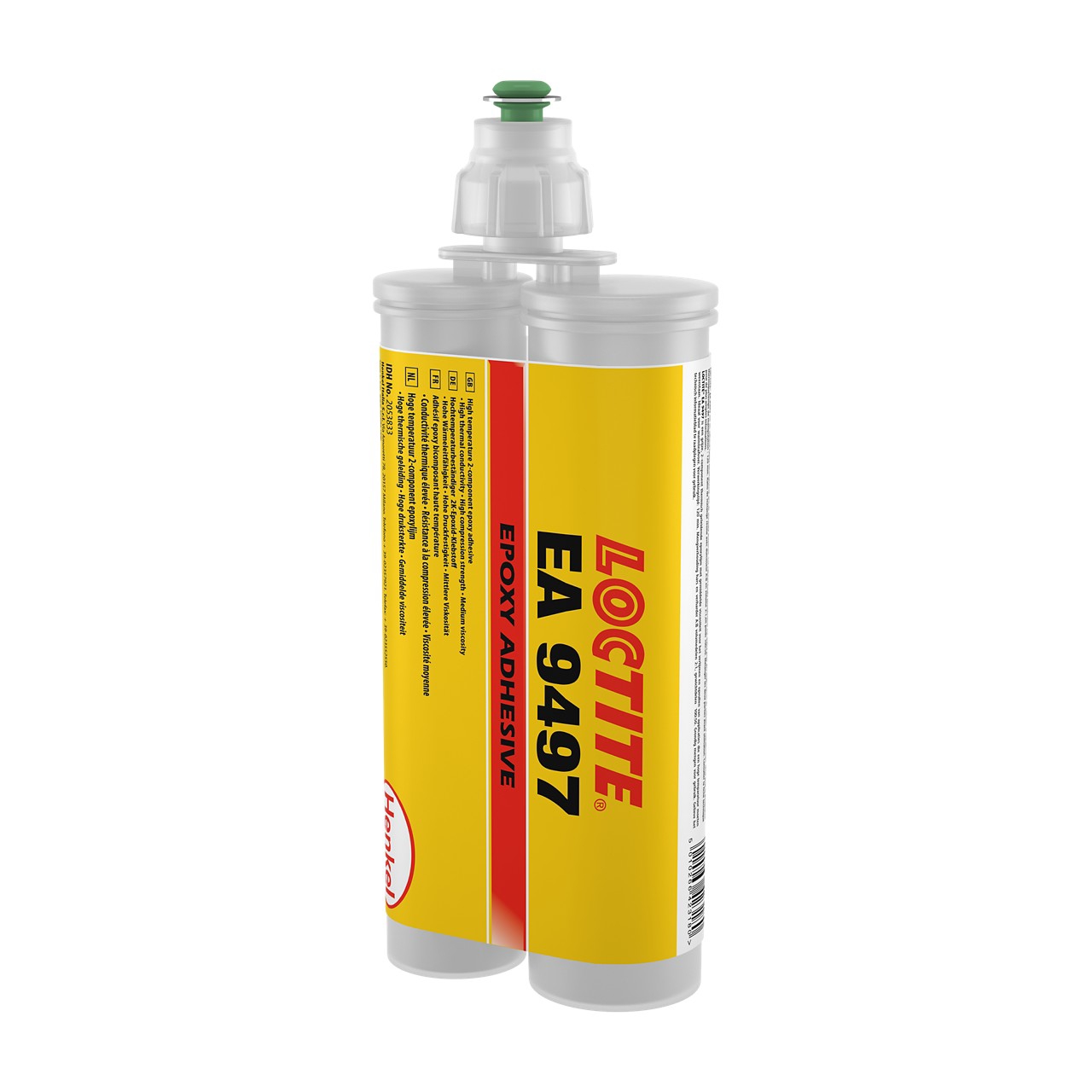 Colle Epoxy dissipative EA 9497 double cartouche Loctite