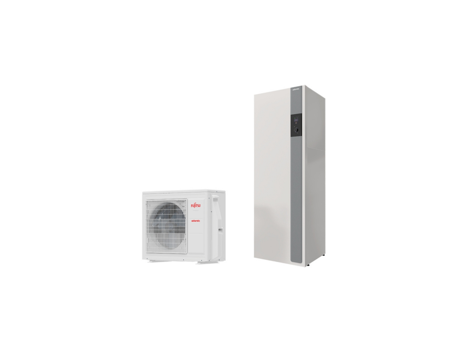 Pompe à chaleur split Alfea Extensa Duo - R32 : ballon ECS intégré 190 L Atlantic