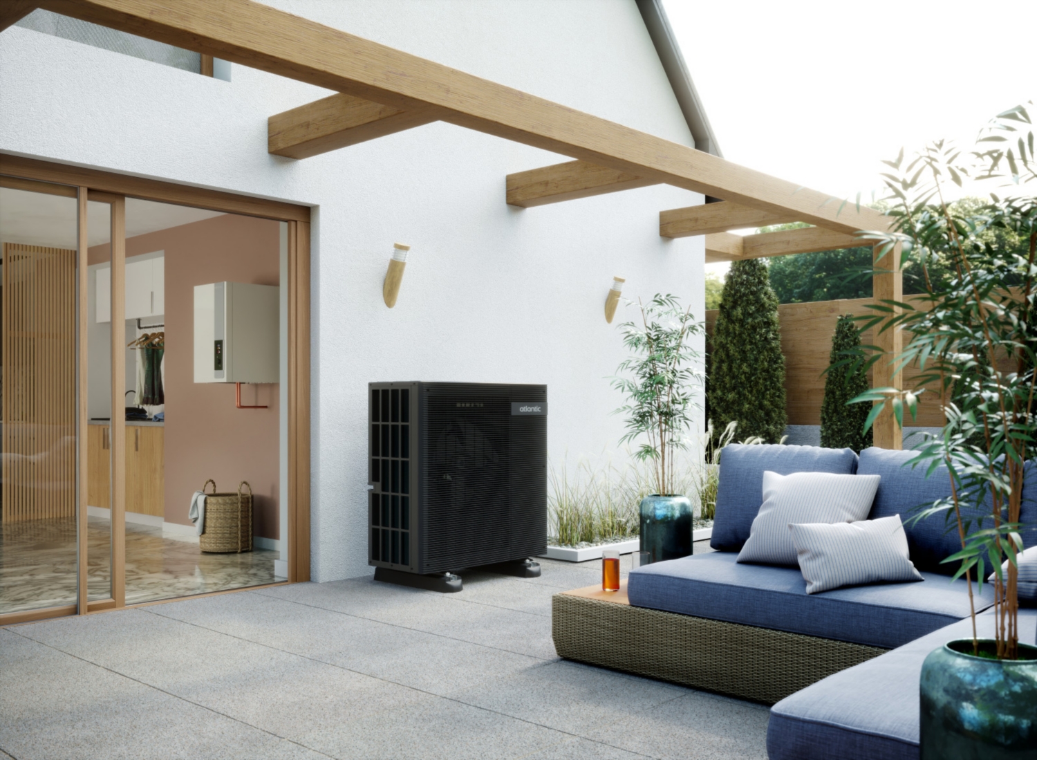 Pompe à chaleur monobloc Alfea M - R290 : Chauffage seul Atlantic