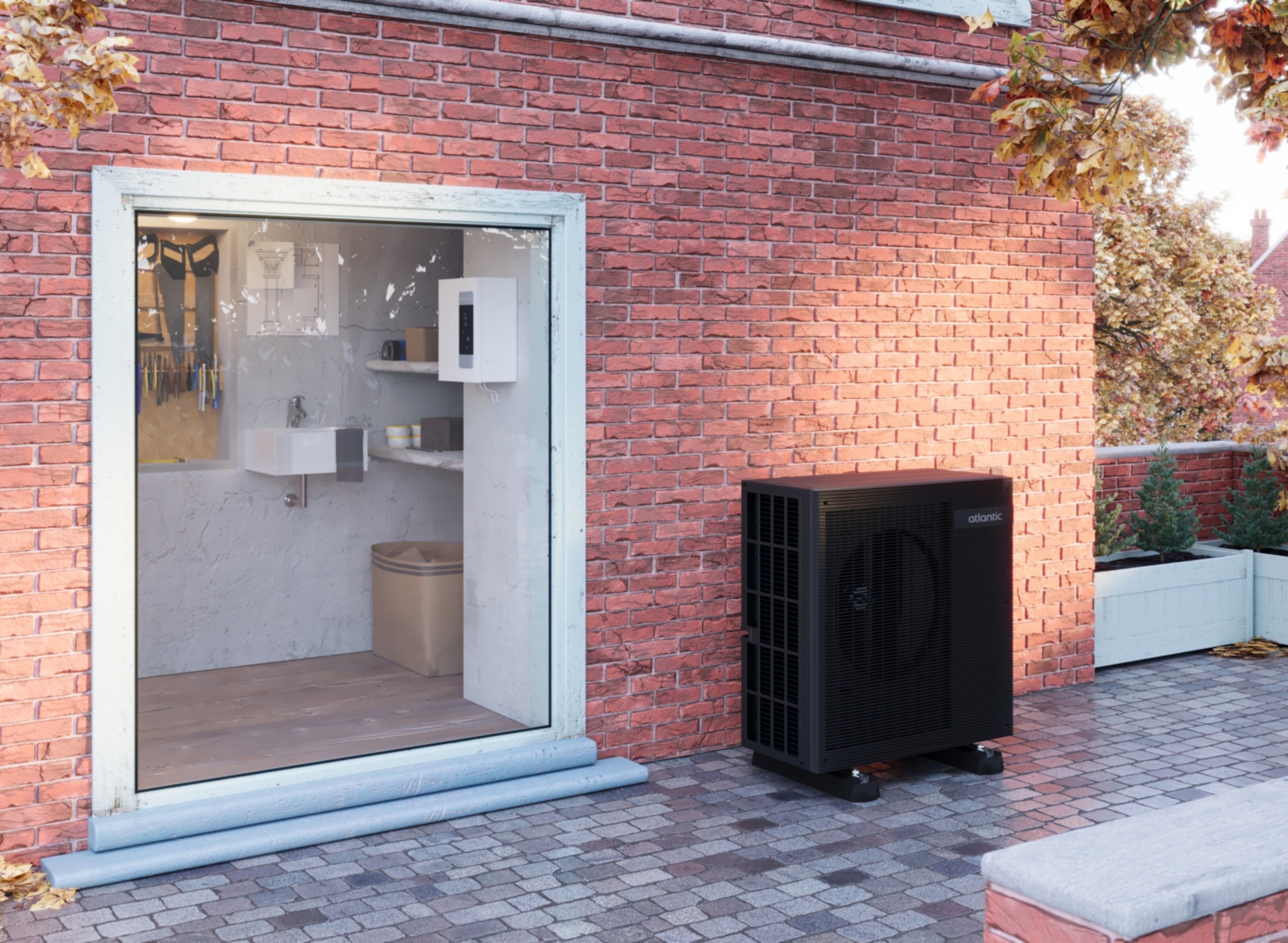 Pompe à chaleur monobloc Alfea M - R290 : Chauffage seul Atlantic