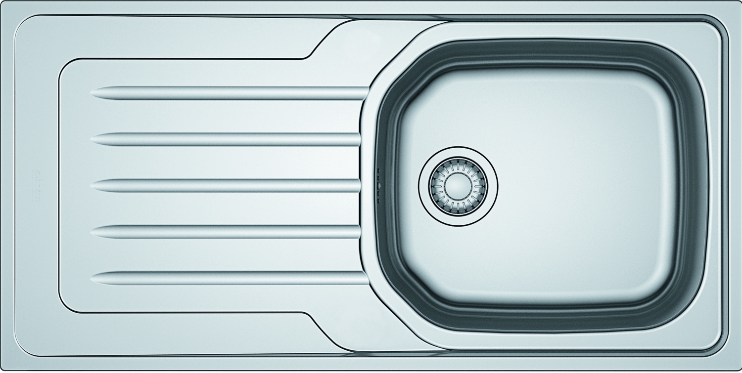 Evier Ondaline à encastrer - 1 cuve 1 égouttoir- Inox Dekor® Franke