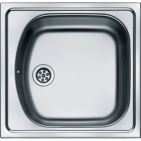 Evier Eurostar à encastrer - 1 cuve seul - Inox lisse Franke