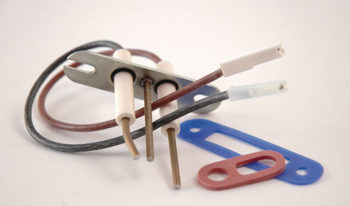 Electrodes d'allumage + ionisation BICERAME 03 Frisquet