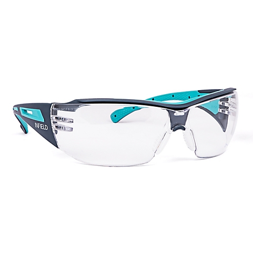 Lunettes Victor - Incolores - Gris/Turquoise Infield Safety