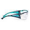 Lunettes Victor - Incolores - Gris/Turquoise Infield Safety