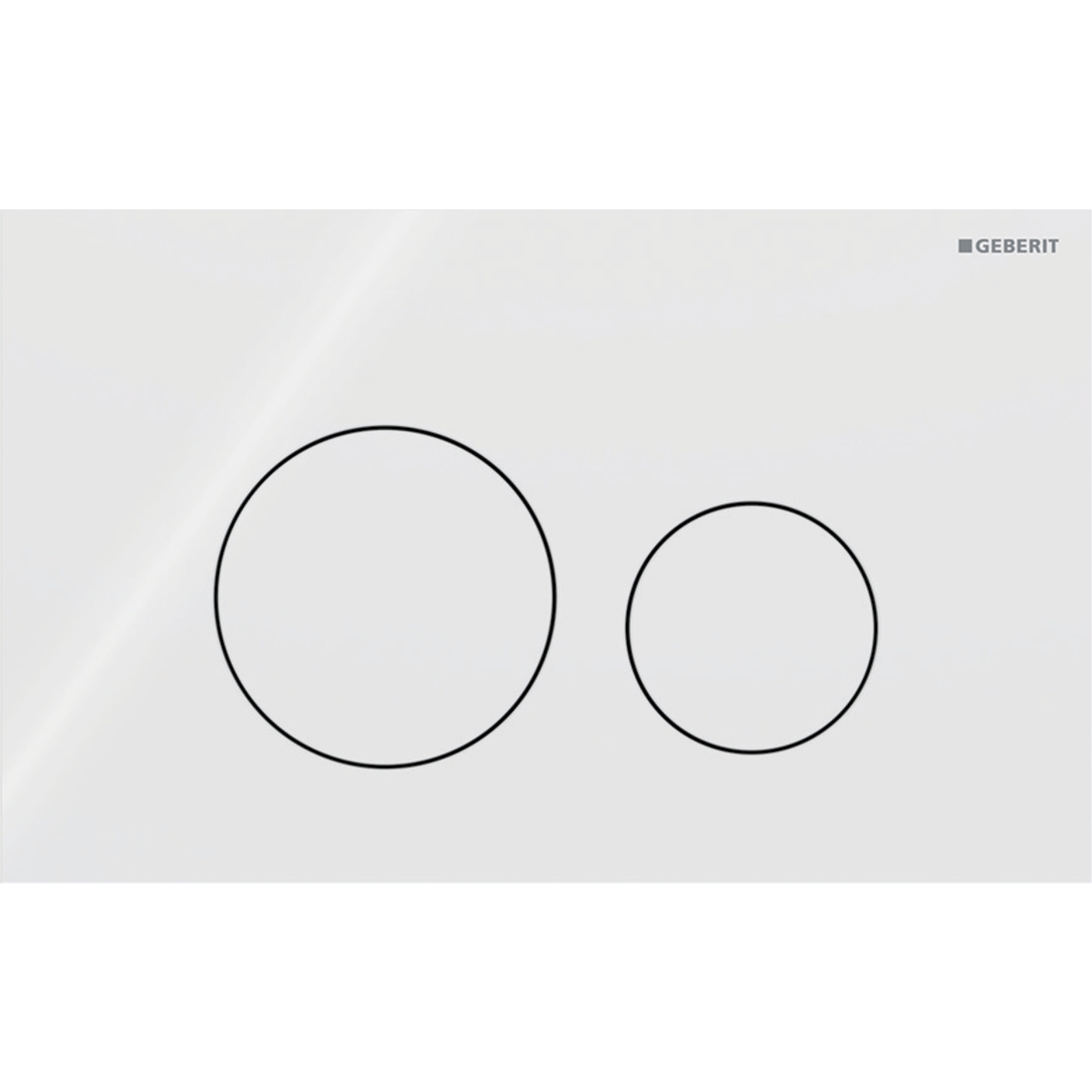 Plaque de commande Sigma 40 Round Geberit