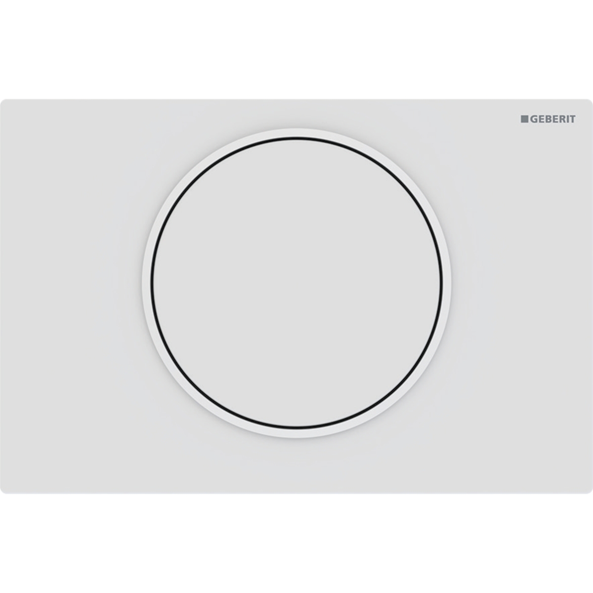 Plaque de commande Sigma 10 acier inoxydable Geberit