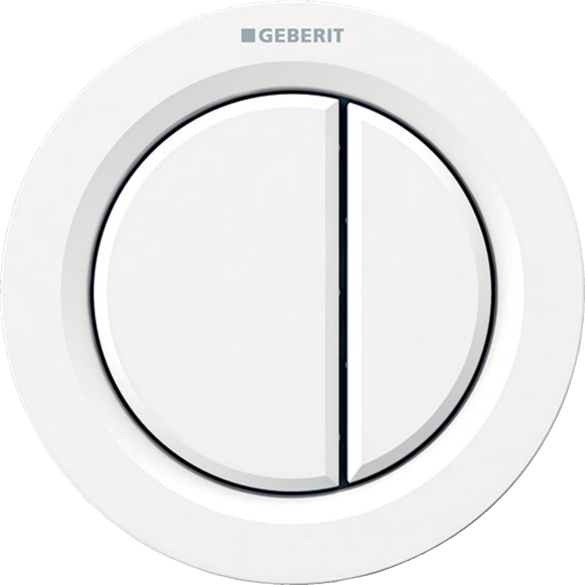 Poussoir pneumatique à encastrer pour meuble - Double touche Geberit