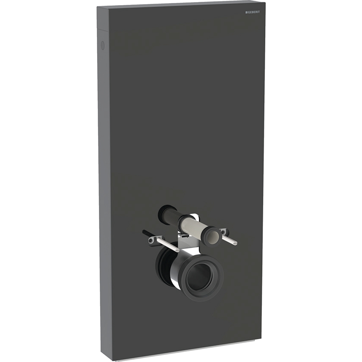 Panneau sanitaire pour WC suspendu Monolith - Verre noir Geberit