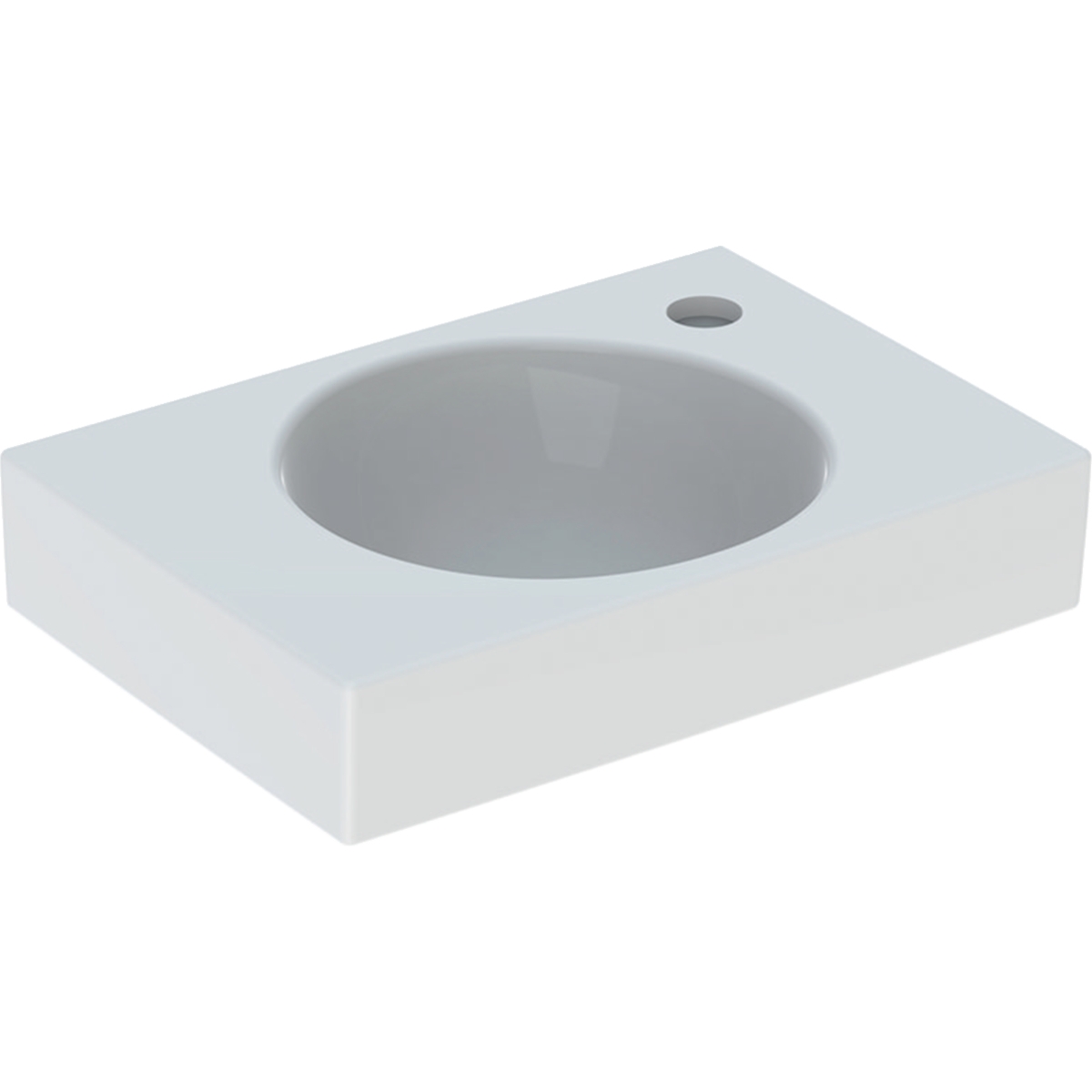 Lave-mains Preciosa II - Cuve à gauche Geberit