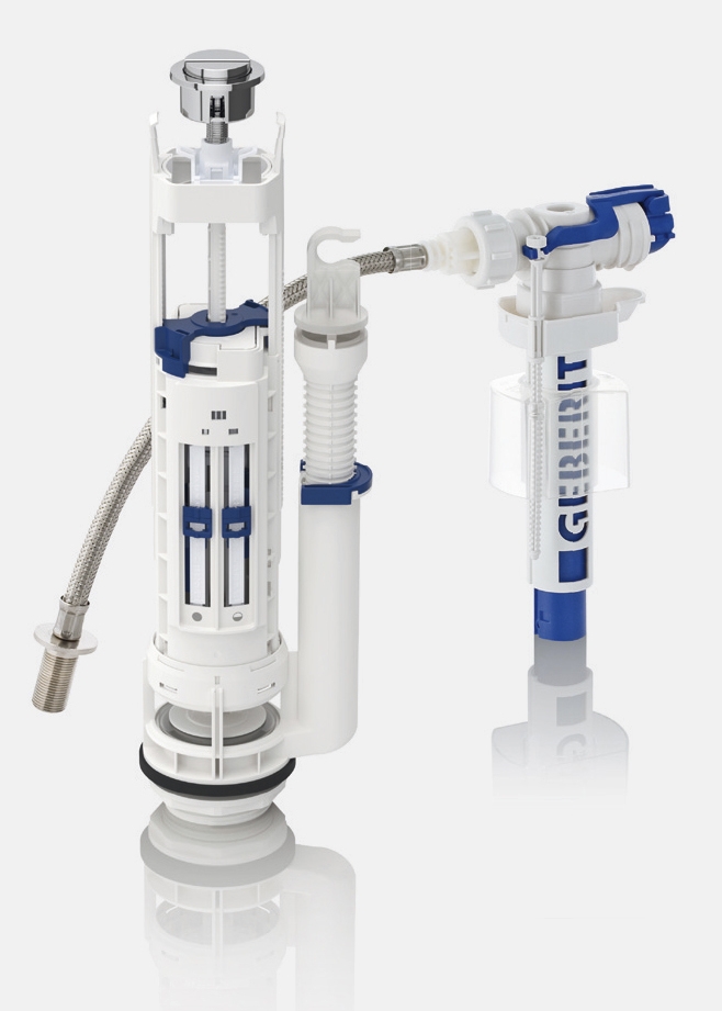 Mécanisme de chasse complet Nemo Duo double touche (Impuls290) Universel 283.304.21.2 Geberit