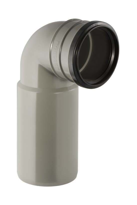 Coude d'évacuation PVC D.100 367.002.00.1 Geberit