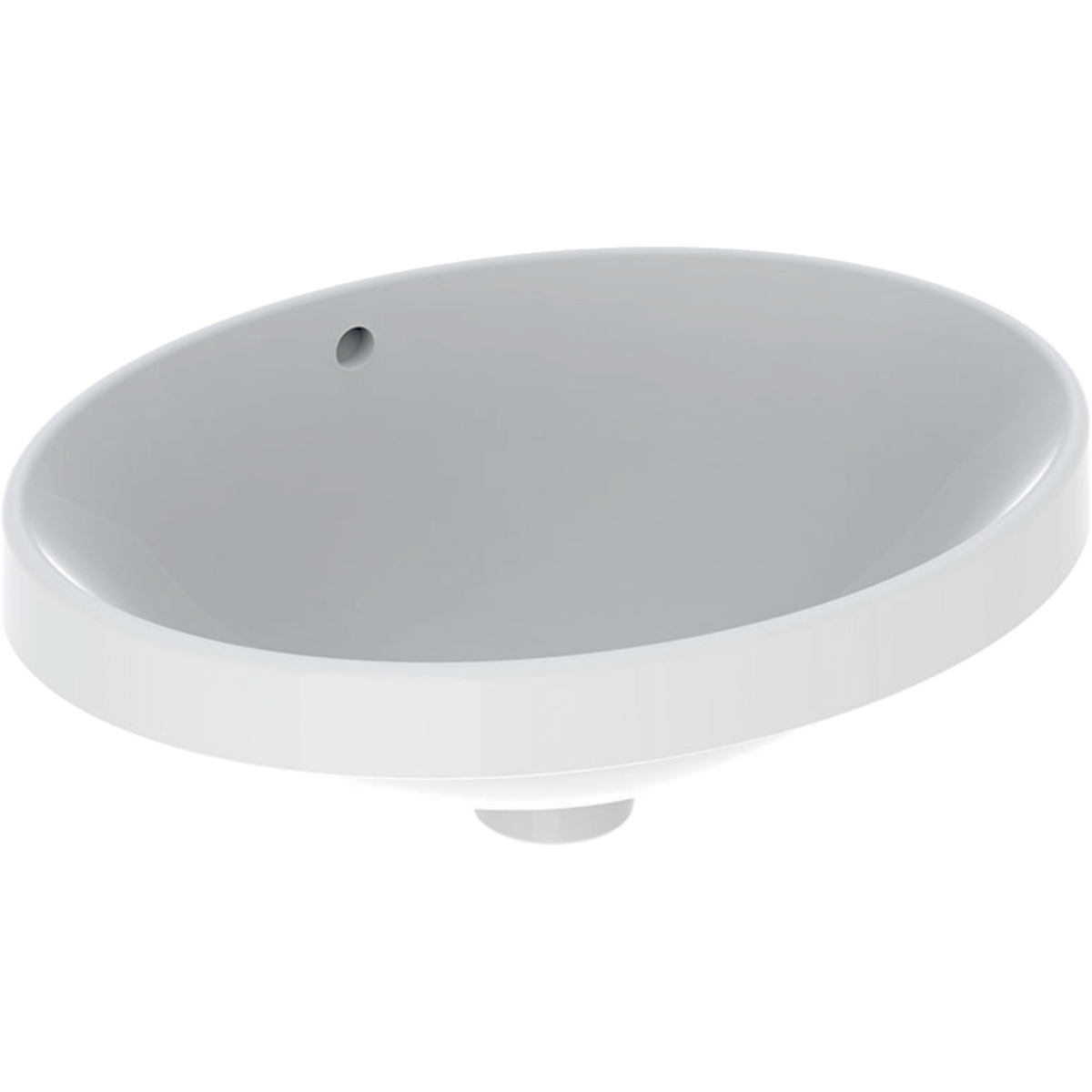 Vasque Variform - Ovale sans trou de robinetterie Geberit