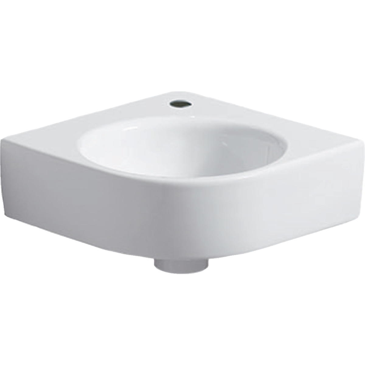 Lave-mains d'angle Renova Compact - Sans trop-plein