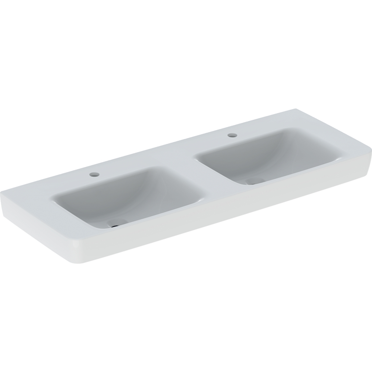 Lavabo double Renova Plan - Sans trop-plein