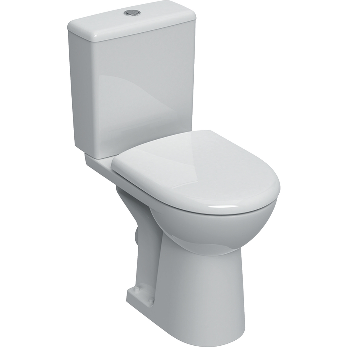 Pack WC à poser complet surélevé Renova Comfort - Sortie horizontale 501.849.01.1 Geberit