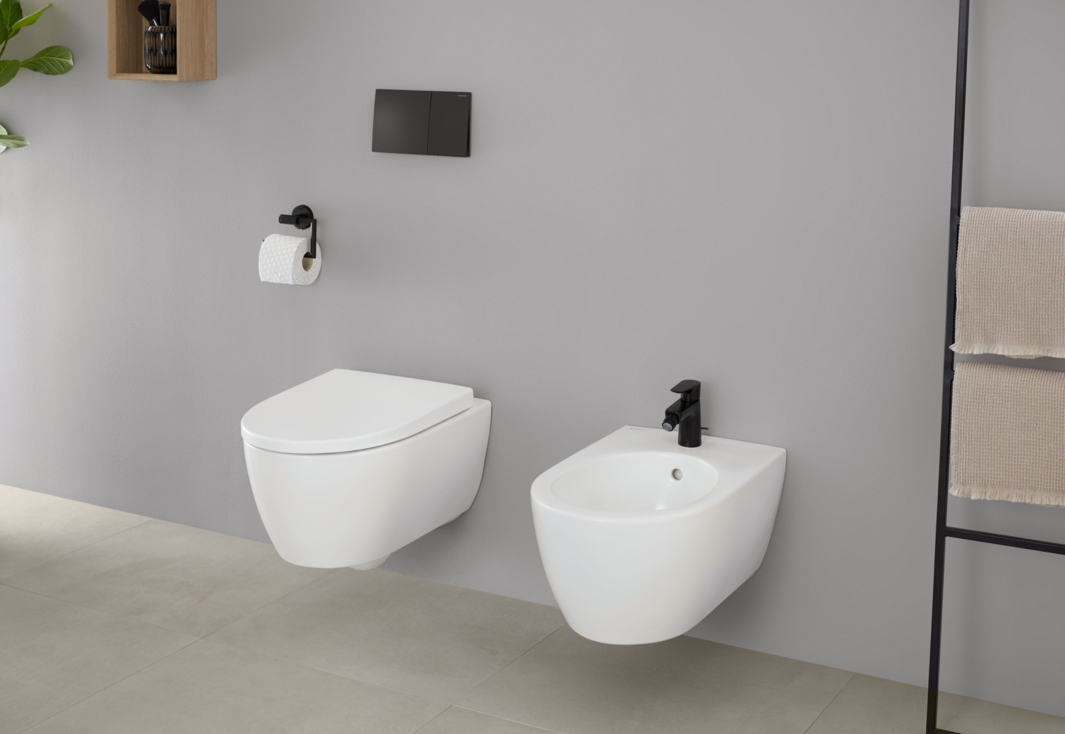 Bidet suspendu iCon Geberit