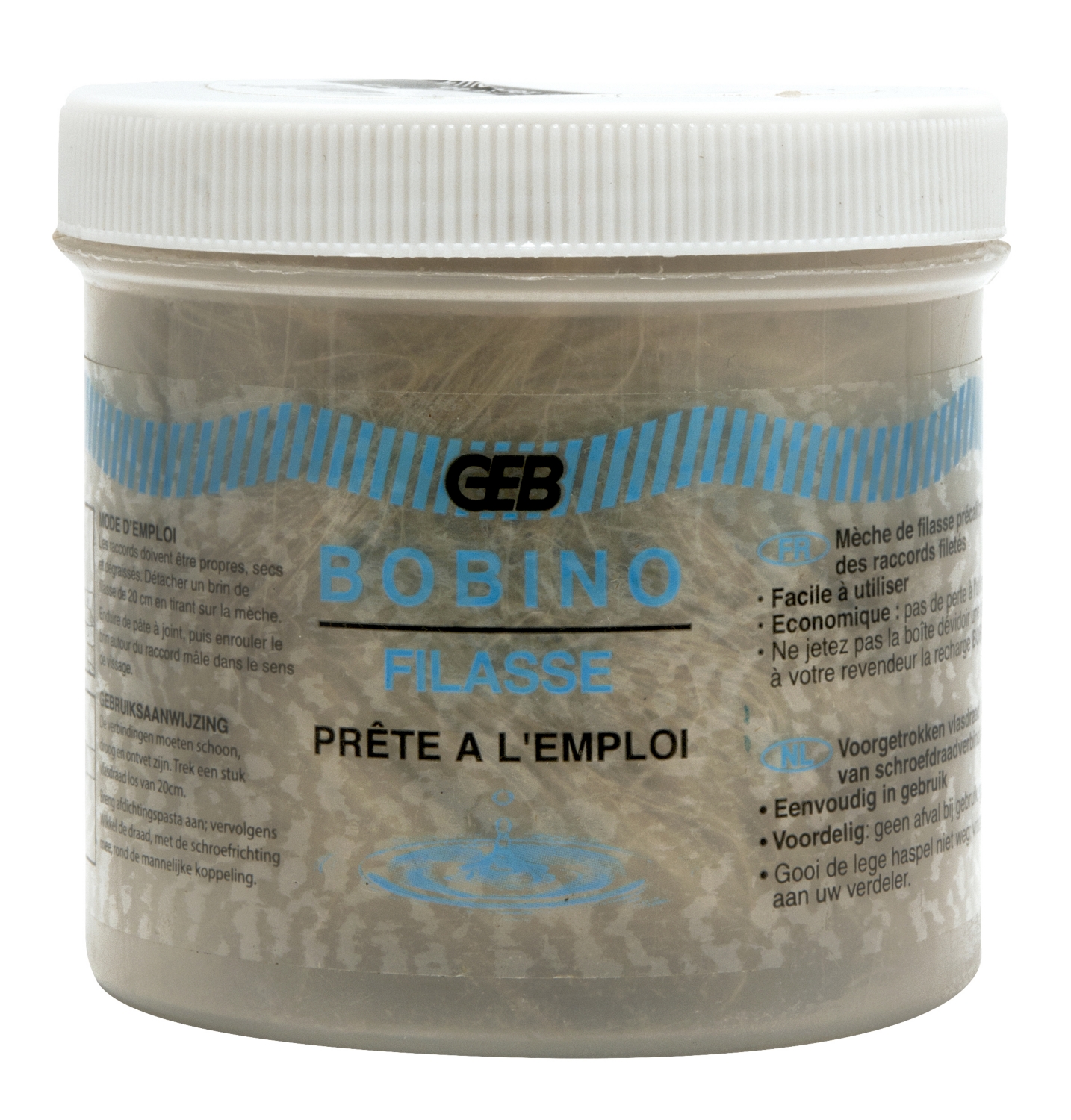  Filasse de lin avec dévidoir de 80g 515030 