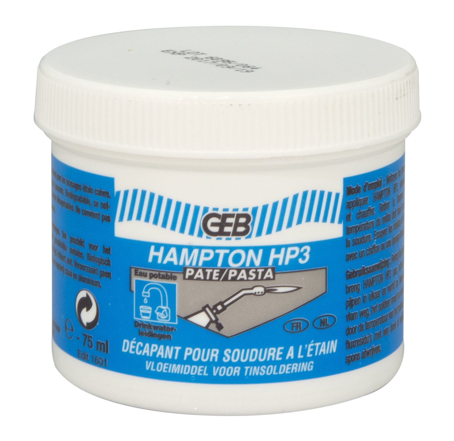  Gel décapant pour soudure à l'étain Hampton HP3 - 75 ml 