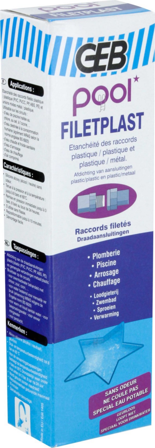 Pâte GEBATOUT pour étanchéité filetage 500 g - Plomberie Online .fr