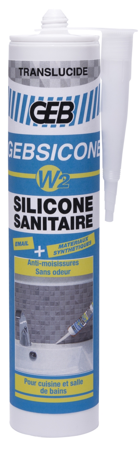 Mastic silicone gebsicone neutre GEB