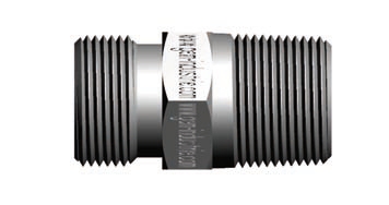 Mamelon égal mâle BSP cone 60 vers mâle BSPT acier série 1AA Gem Industrie