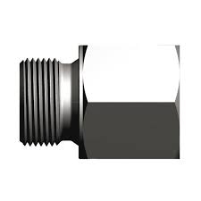 Adaptateur droit mâle BSP pour bague BS vers femelle BSPP acier serie 1AQ Gem Industrie